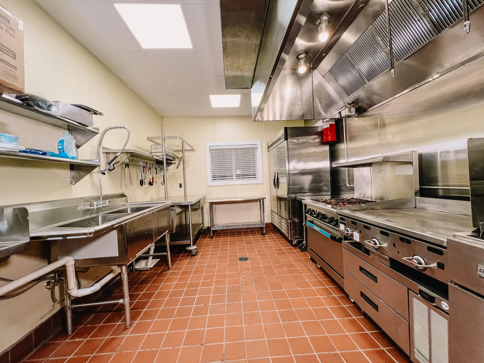 Full Industrial Kitchen